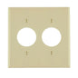 Standard Size Traditional Wall Plate - Ivory - Thermoset