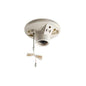 Leviton® 9726-C 1-Piece Pull Chain Lampholder, 660 W Lamp, 125 V AC, 15 A, E26 Lamp