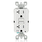 Resistant GFCI Receptacle with White Test - 20 A