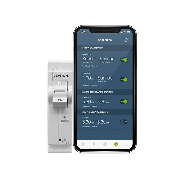 Smart Standard Circuit Breaker - Plug-On - 120 V AC