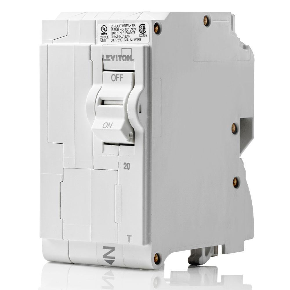 Standard Circuit Breaker - 120/240 V AC - 20 A
