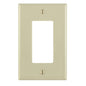 Midway Sizes Wall Plate - Ivory - 1 Gangs