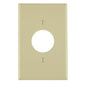Midway Size Wall Plate - Ivory - 1 Gangs