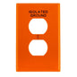 Midway Size Combination Wall Plate - 1 Gangs