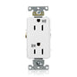 Face Weather-Resistant Straight Blade Receptacle - 15 A