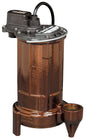 Liberty Pumps® 290-3 290, 77 gpm Flow Rate, 1-1/2 in Outlet, 1 Phase , 3/4 hp, Cast Iron
