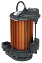 Liberty Pumps® 453 450, 48 gpm Flow Rate, 1-1/2 in Outlet, 1 Phase , 1/2 hp, Aluminum