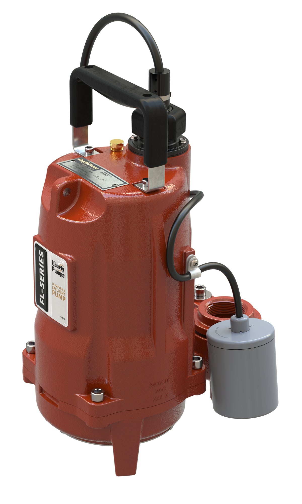 Liberty Pumps® FL51A FL50, 92 gpm Max Flow, 15 ft Rated Head, Automatic, 55 ft Max Head, 115 V AC, 1 Phase