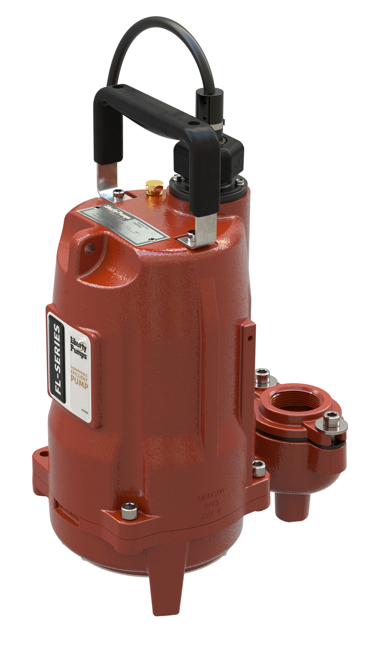 Liberty Pumps® FL72M-5 FL70, 100 gpm Max Flow, 15 ft Rated Head, Non-Automatic, 77 ft Max Head, 208 to 230 V AC, 1 Phase