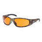 LIFT ESR-12CFA PRO Strobe Safety Glasses, Amber Lens, Full-Frame Frame, Camouflage, Nylon Frame, Polycarbonate Lens, ANSI Z87.1+