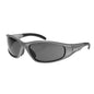 Pro - Strobe Safety Glasses - Smoke Lens - Silver