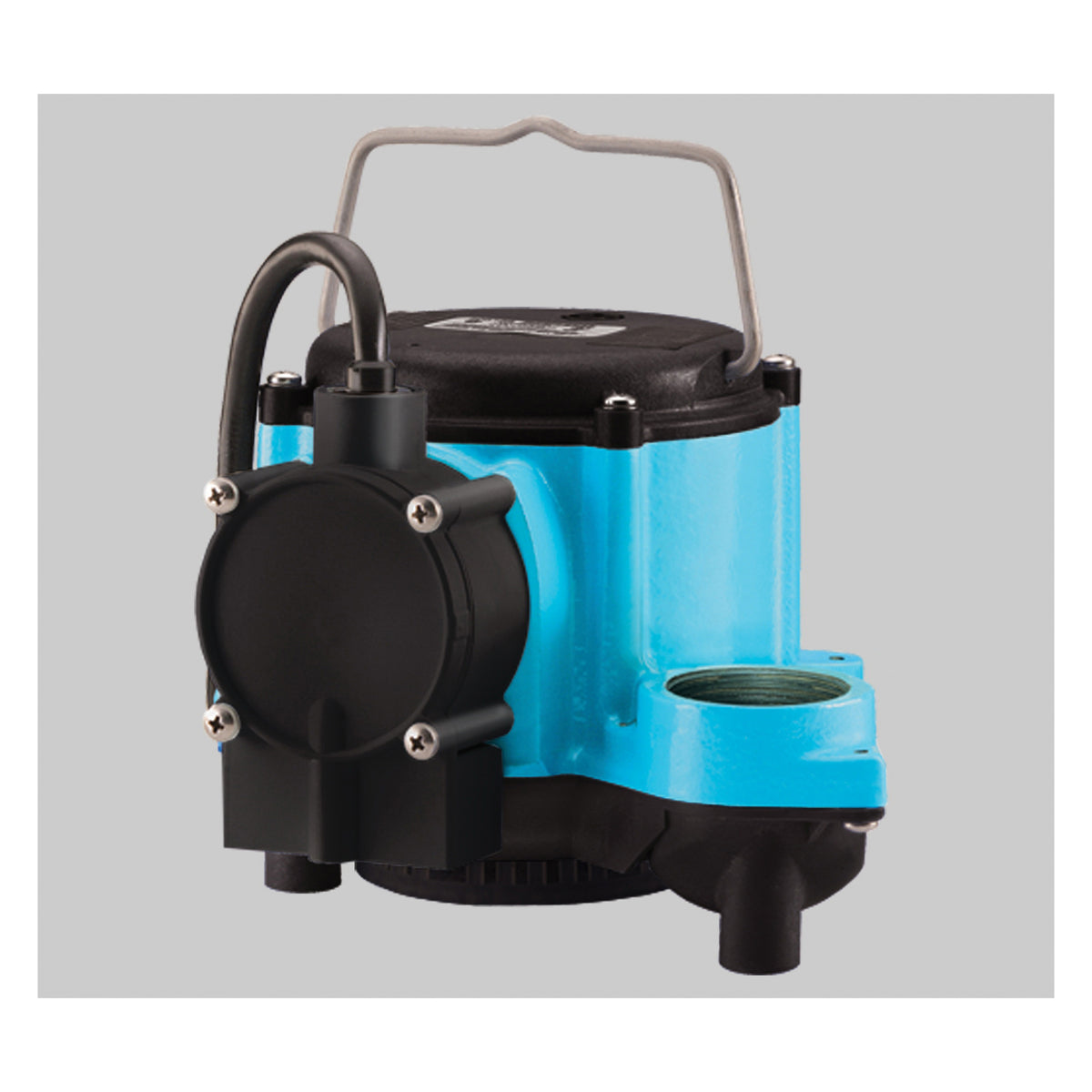 Little Giant® 508158 8 Series Submersible Sump Pump, 54 gpm Flow Rate, 1-1/2 in FNPT Outlet, 1 ph, 4/10 hp, Import