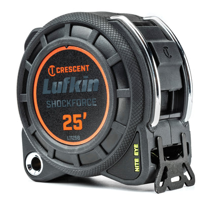 Shockforce Nite Eye - 25 ft 2-Sided Tape Measure