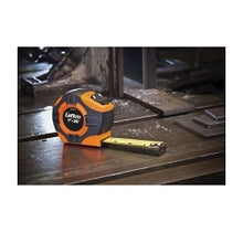 Crescent® PHV1034DMN P1000 Tape Measure, 12 ft L x 3/4 in W Blade, Steel Blade, 1/16 in Graduation