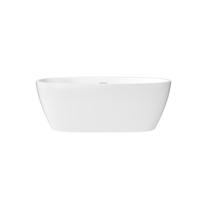 Hatto - 1-Piece Bathtub - 67" - Freestanding