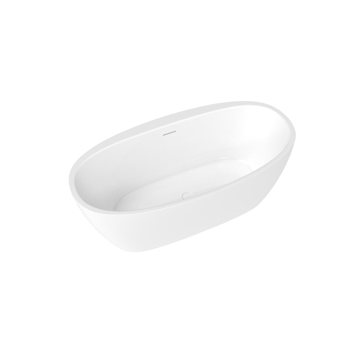 Hatto - 1-Piece Bathtub - 67" - Freestanding