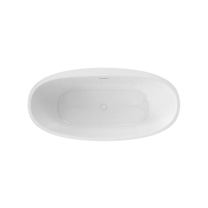 Hatto - 1-Piece Bathtub - 67" - Freestanding