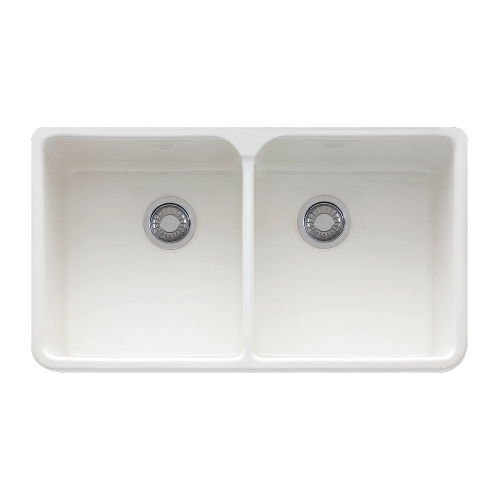 FIRECLAY APRON DBL 36CAB