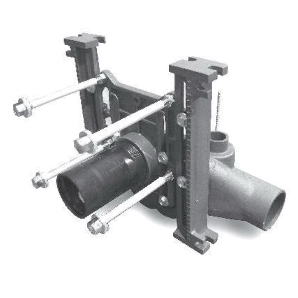 MIFAB® MC-10L Horizontal Adjustable Water Closet Carrier With Trim Kit, For Use With Siphon Jet and Blowout Toilet