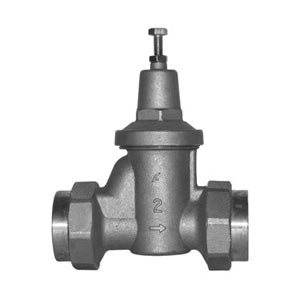 MIFAB® BEECO® PRV2.00-DU-SWT-C-LL PRV-C-LL Compact Double Union Pressure Reducing Valve, 2 in Nominal, C End Style, 25 to 75 psi Pressure, Bronze Body, Import
