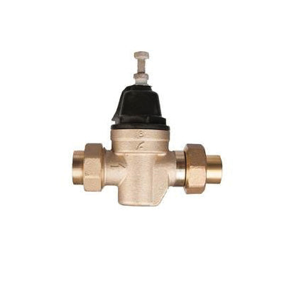 MIFAB® BEECO® PRV1.00-DU-PEX-C-LL PRV-C-LL Compact Double Union Pressure Reducing Valve, 1 in Nominal, PEX End Style, 25 to 75 psi Pressure, Bronze Body, Import