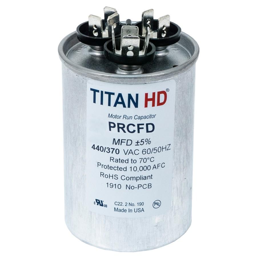 MORRIS PRCFD4575A Titan HD Capacitor, 370, 440 uF, Oval Shape, Domestic