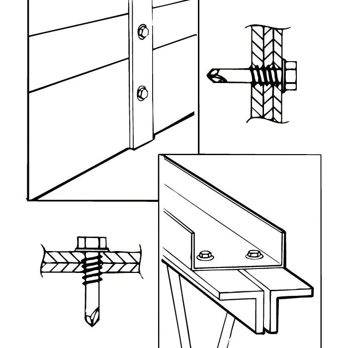 Self Drilling Screw - Steel - #8-18