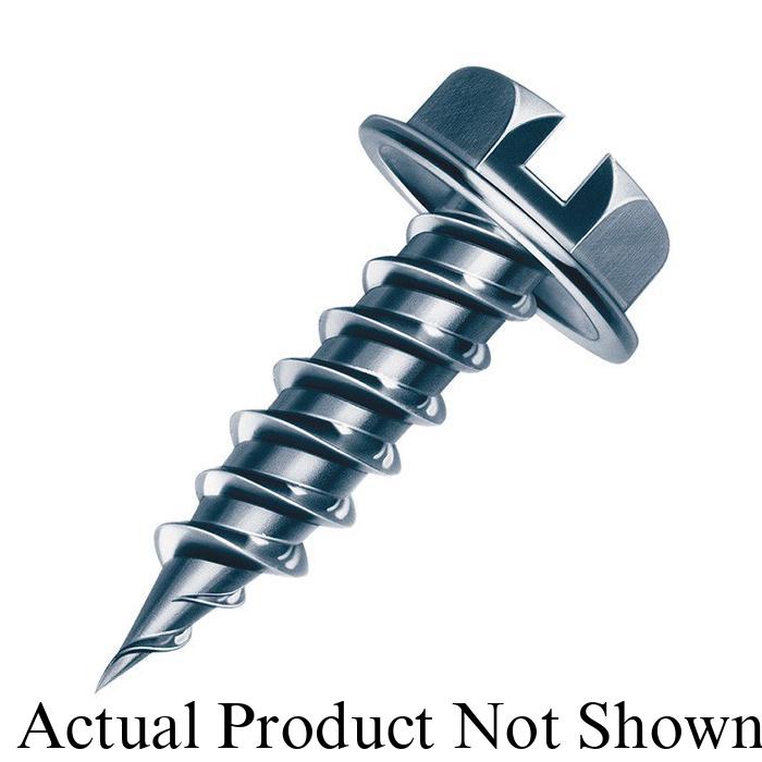 Self-Piercing Sheet Metal Screw - White - #8