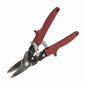 Malco® Max2000® M2003 Standard Aviation Snip, 0.038 to 0.062 in Cutting, 1-3/8 in L of Cut, Left/Right/Straight Snip, Forged Steel Blade, Die Pressed Steel/Yellow Thermoplastic Grip Handle