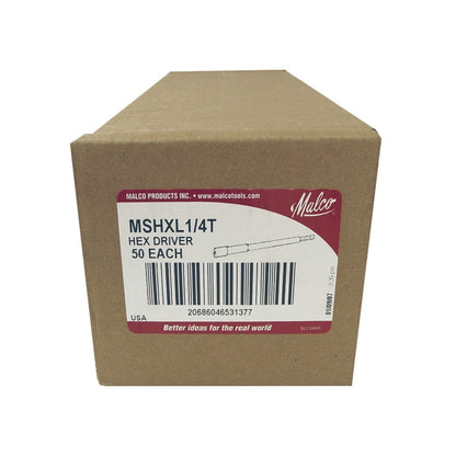 Short Magnetic Chuck Driver - 3/8" Hex - Steel Alloy