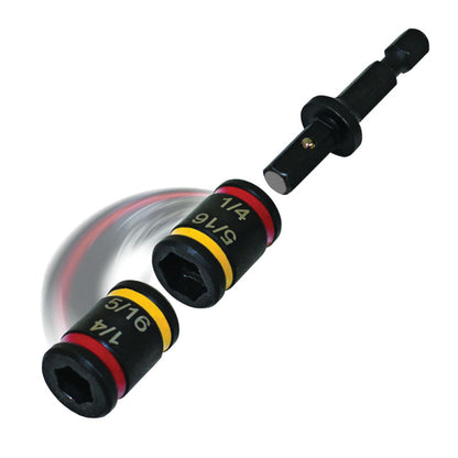 Reversible Dual-Sided Hex Chuck Driver - 1/4"