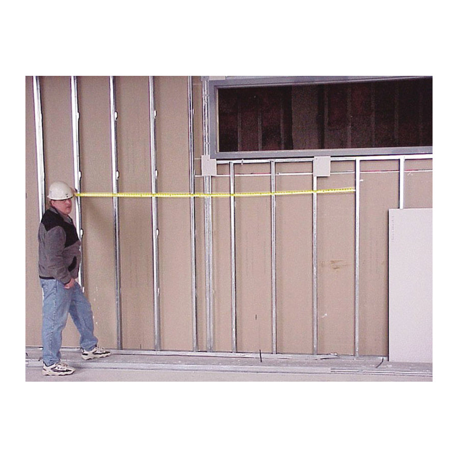 Magnetic Tip Measuring Tape - 25 ft L x 1" W Blade