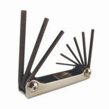 Deluxe Pocket Folding Hex Key Set - 9 Pieces - Steel Alloy