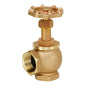 2" Angle Globe Valve - Brass - FNPT