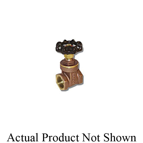 514T - 1-1/4" Gate Valve Crown Handle - Cast Brass - IPS