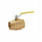 3/4" 2-Piece Ball Valve - Brass - IPS