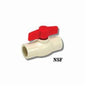 1" Ball Valve - White - CPVC