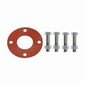 Matco-Norca™ GSFFG4 GSFFG Full Face Bolt and Gasket Set, For Use With Hot and Cold Water, Air and Neutral Fluid, 4 in Nominal Pipe, Rubber, Red, Domestic
