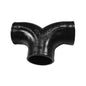 4" Cast Iron 1/4 Bend - No-Hub - D4ND14