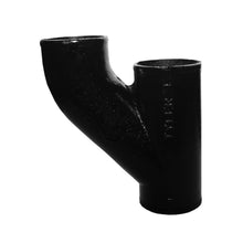 4 x 4 x 2" Upright Wye - Cast Iron - No-Hub