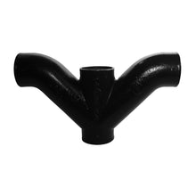4 x 4 x 2" DWV Combination Double Wye and Bend - Cast Iron