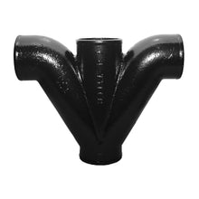 3 x 2 x 3 x 3" Cast Iron Double Combination - No-Hub
