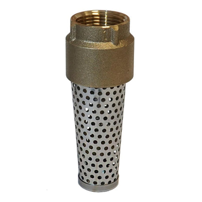 1" Foot Valve - Brass