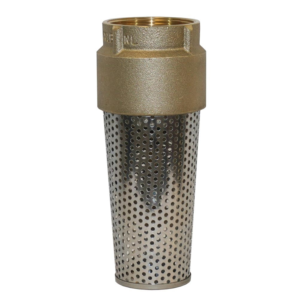 Merrill™ FVNL200 710 Foot Valve, 2 in Nominal, Brass Body, Import