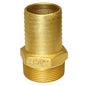 Merrill™ IBMANL150 Pipe Fitting, Adapter, 1-1/2 in Nominal, Plastic Pipe Insert x MNPT with Hex End Style, Brass