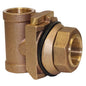 Merrill™ MBNL125 100 Adapter, For Use With 300 ft SCH 40 Steel Pipe, 1-1/4 in NPT, Bronze