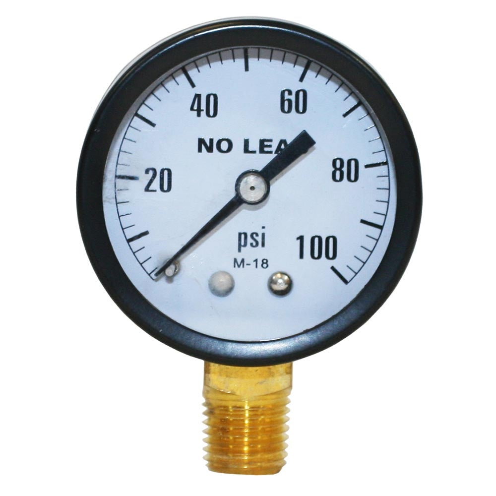 Pressure Gauge - 0 to 100 PSI Pressure