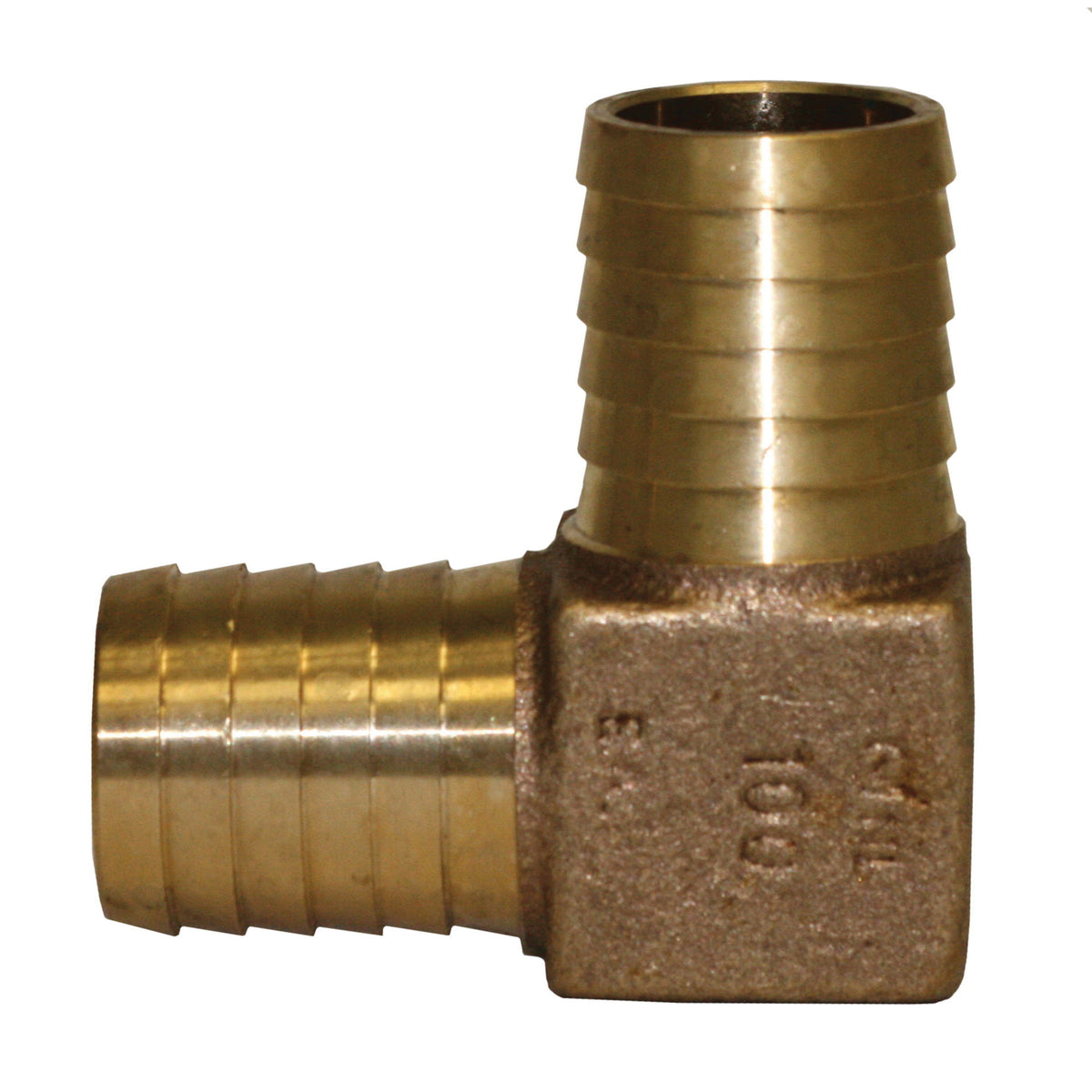 Merrill™ RBDENL100 Fitting, 90 deg Elbow, 1 in Nominal, Insert x MNPT End Style, Bronze, Import