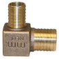 Merrill™ RBDENL1025 Fitting, 90 deg Elbow, 1 x 1-1/4 in Nominal, Plastic Pipe Insert End Style, Bronze