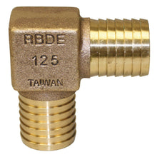 Merrill™ RBDENL125 Fitting, 90 deg Elbow, 1-1/4 in Nominal, Insert x MNPT End Style, Bronze, Import